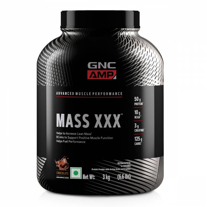 GNC AMP Amplified Mass XXX - 6.6 lbs, 3 kg