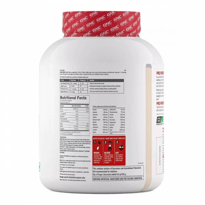 GNC Pro Performance 100% Whey Protein - 2 kg (Free GNC Mega Men Multivitamin) WORTH Rs 749