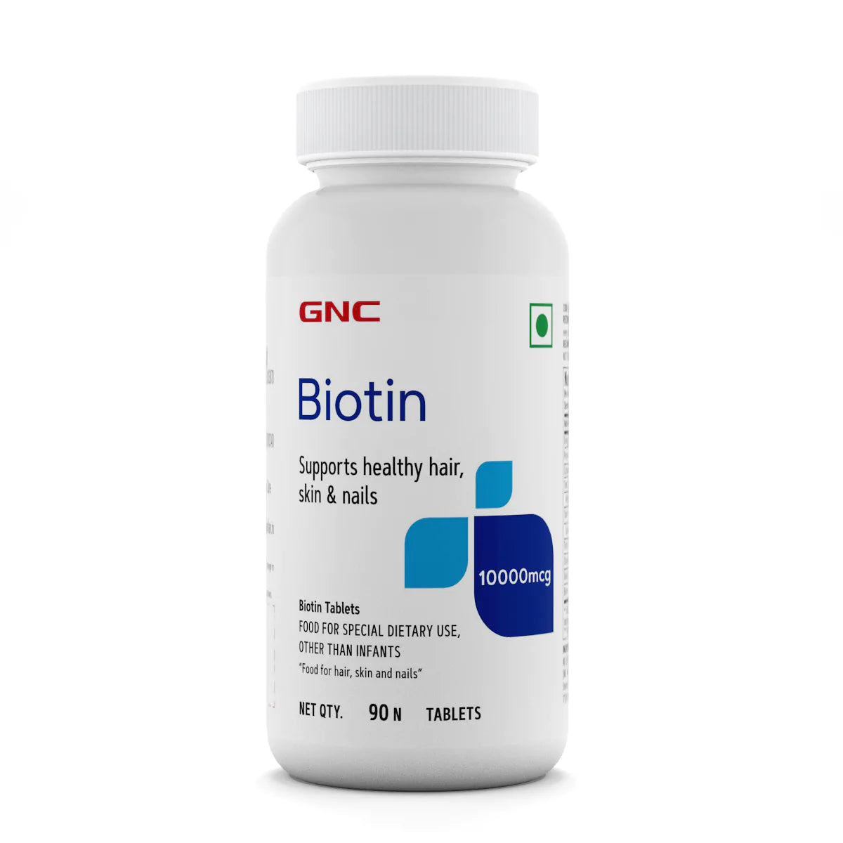 GNC Biotin 10,000mcg - 90 Tablets