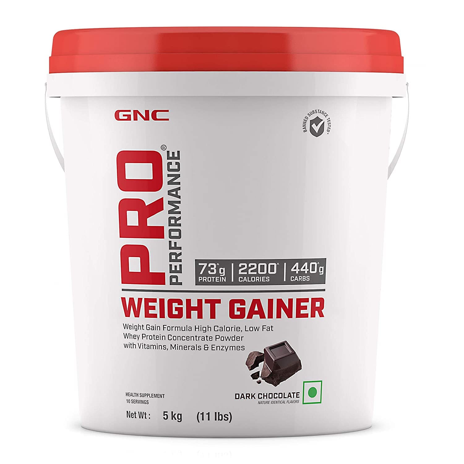 GNC Pro Performance Weight gainer 11 lbs. 5 kg