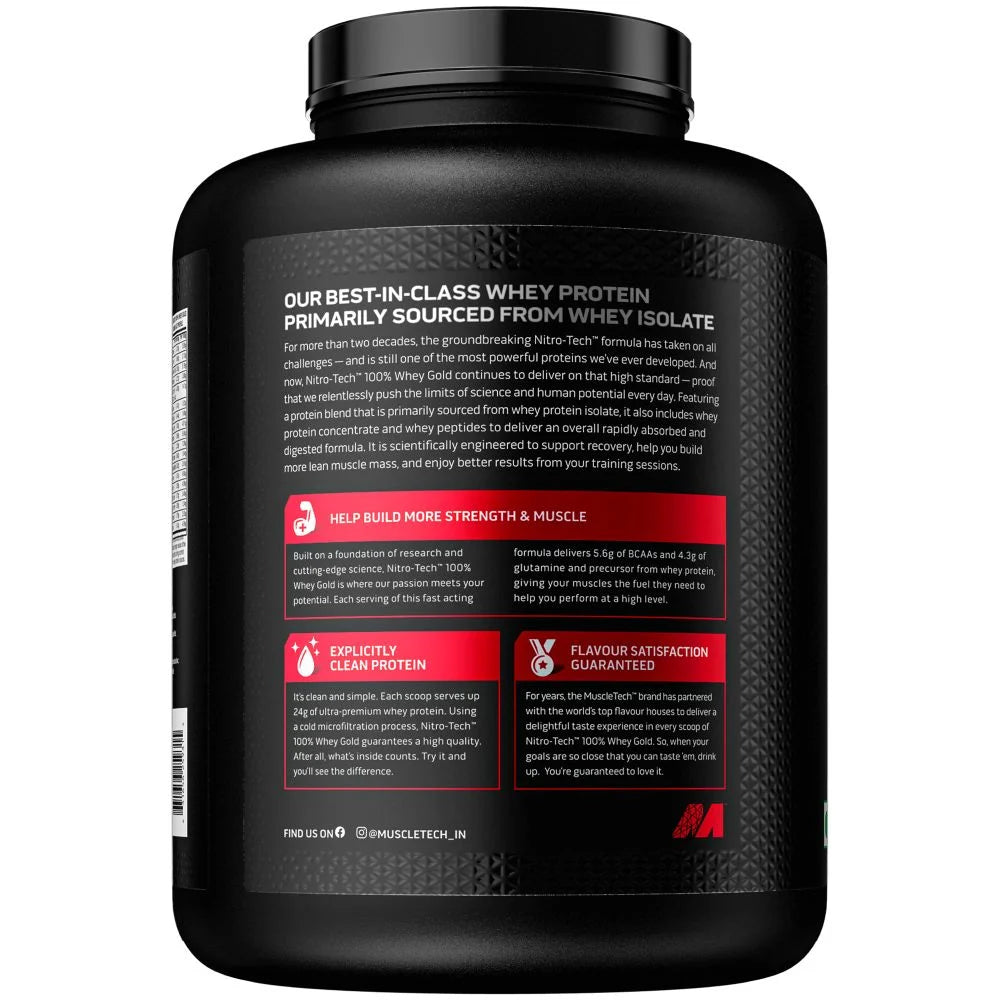 Muscletech Nitrotech Performance Series 4 lbs, 2kg (5LBS)