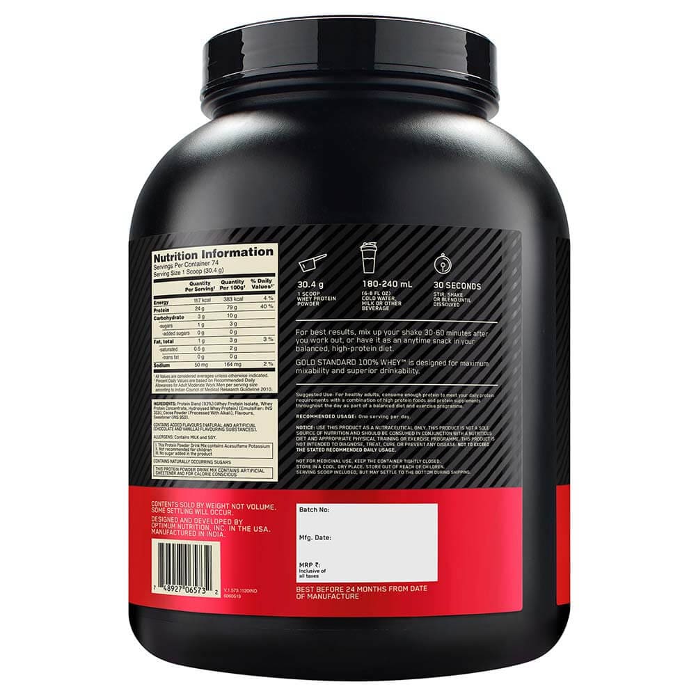 ON GOLD STANDARD 100% WHEY  2.2kg