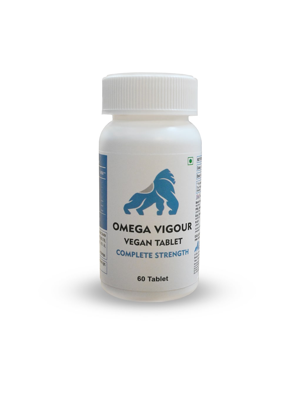 SBN Vigour Omega 1000mg Vegan Tablets EPA 550MG & DHA 350MG (Pack Of 60tablets