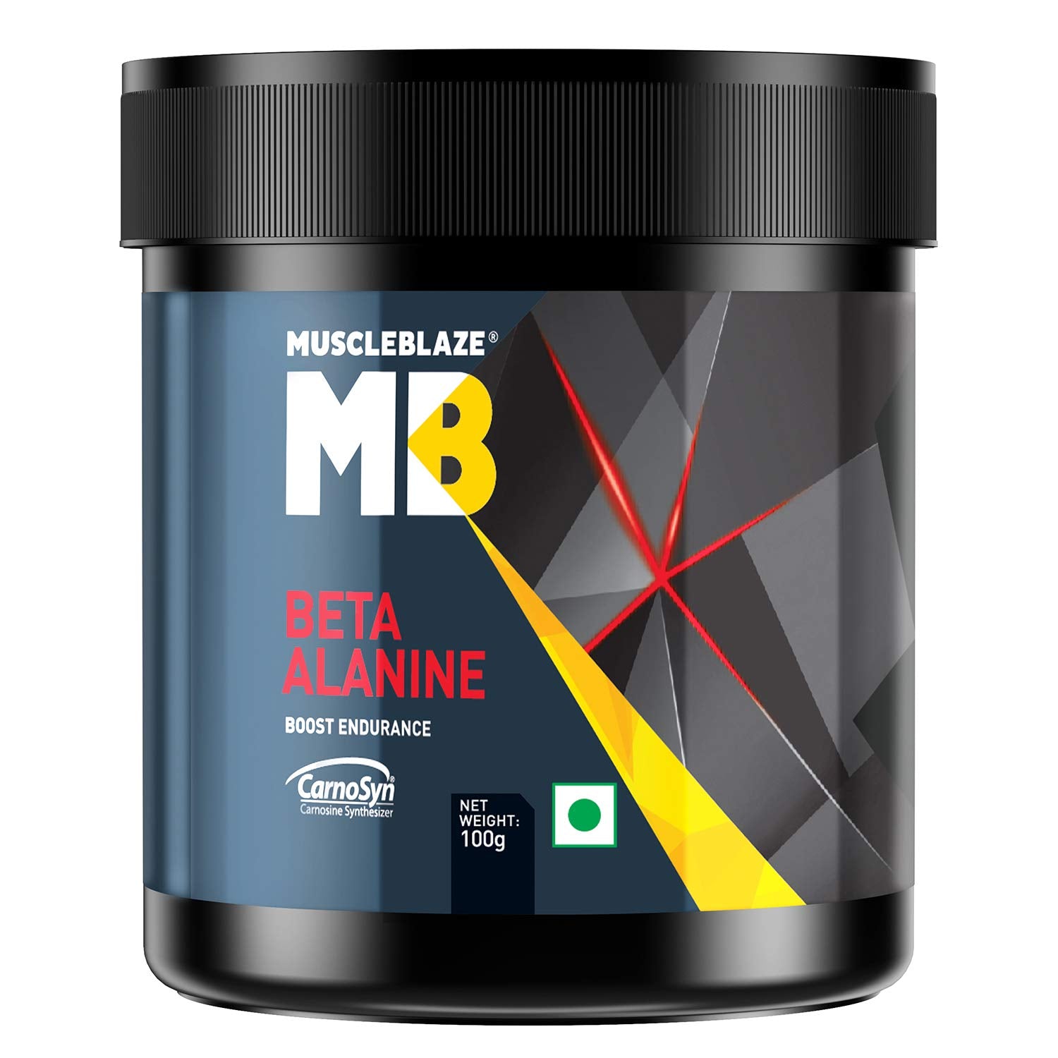 MuscleBlaze Beta Alanine, 0.22 lb, Unflavoured
