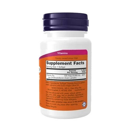 Vitamin D3 Highest Potency 5000 IU - 240 Softgels