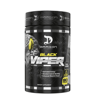 Dragon Pharma Black Viper – 90 Capsules