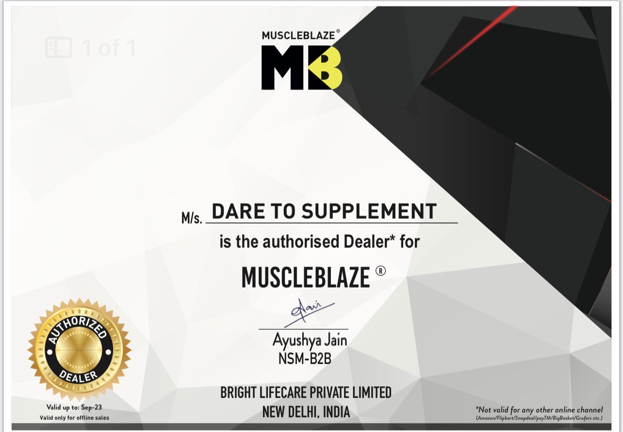 MuscleBlaze Marine Collagen - Pineapple.