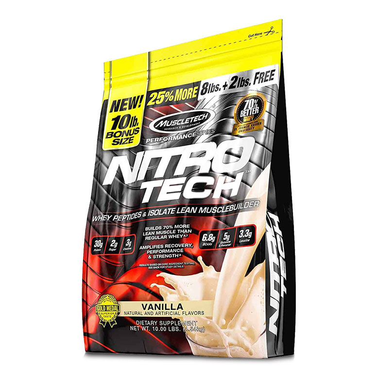 MuscleTech NitroTech Performance Series, 10 lbs, 4.54 kg