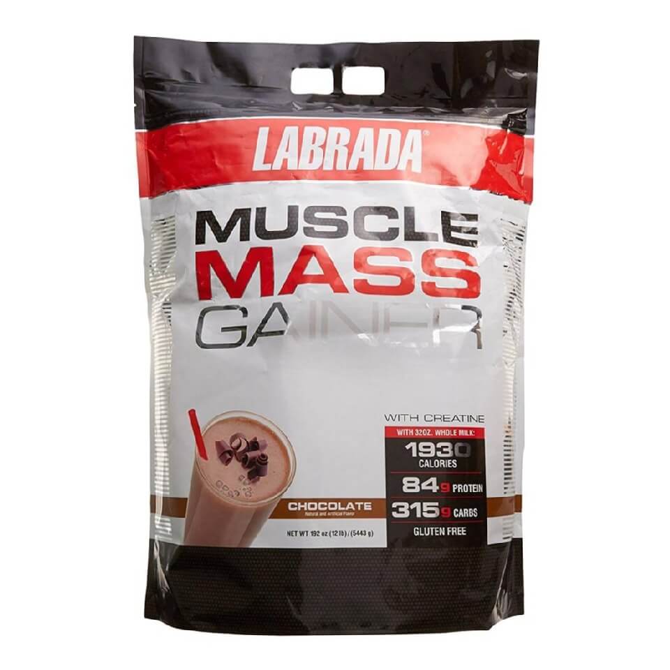 Labrada Muscle Mass Gainer, 12 lbs, 5.44 kg